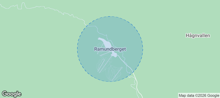 Ramundberget Airbnb map